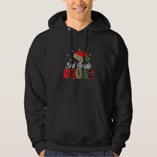 3rd Grade Squad Group Matching Christmas Pajama Pa Hoodie