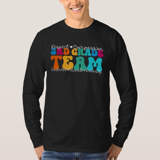 3rd Grade Team Appreciation Week Back to School T-shirt (Voorkant)
