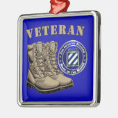 3rd ID Infantry Division Christmas Metalen Ornament (Links)
