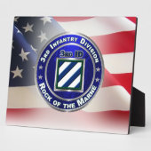 3rd Infantry Division Fotoplaat (Zijkant)