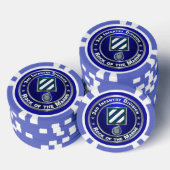 3rd Infantry Division Poker Chips (Opstapeling)