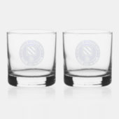 3rd Infantry Division Whisky Glas (Achterkant)