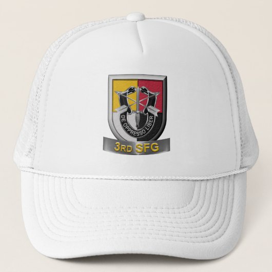 3rd Special Forces Group Trucker Pet (Voorkant)
