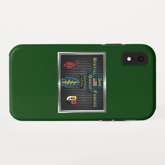 3rd Special Operations Group (SOF) Case-Mate iPhone Case (Achterkant (horizontaal))