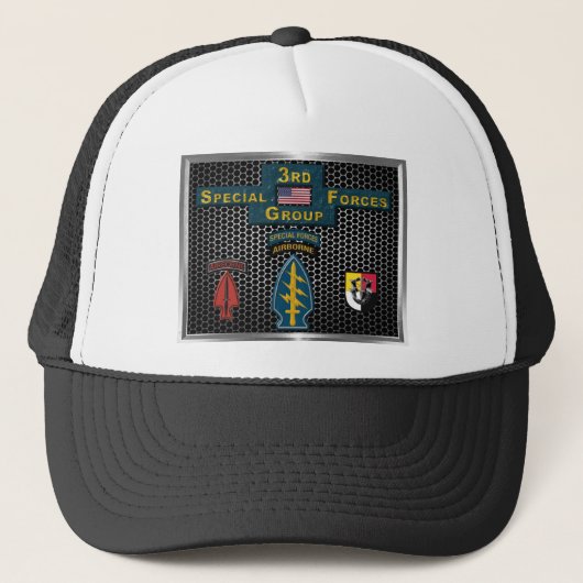 3rd Special Operations Group (SOF) Trucker Pet (Voorkant)