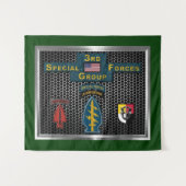 3rd Special Operations Group (SOF) Wandkleed (Voorkant (horizontaal))