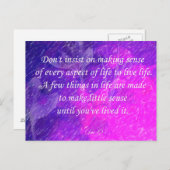 3sqMeals Briefkaart (Voorkant / Achterkant)