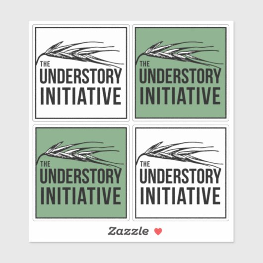 3x3 waterdichte understory stickers (Vel)