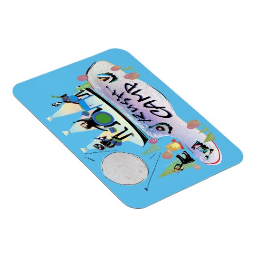 3x4 Frig Magnet RushCamp ! (Côté Droit)