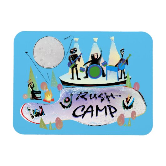 3x4 Frig Magnet RushCamp! Magneet (Horizontaal)