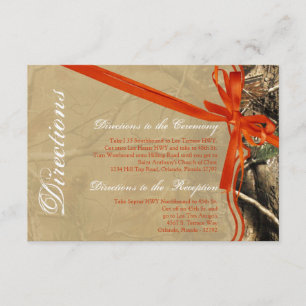 3x5 Directions Cartes Chasseurs Camoflouge Camo Or