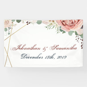 3'x5' Gepersonaliseerde Banner Geometric Garden Ro