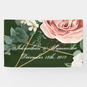 3'x5' Gepersonaliseerde Banner Geometrische Tuinja