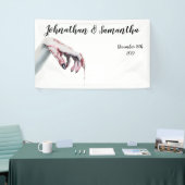 3'x5' Gepersonaliseerde Banner zombie bloeddruppel (Beurs)