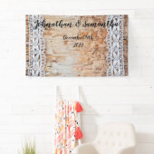 3'x5' Personnalisé Bannière pays grange dentelle e (En situation)