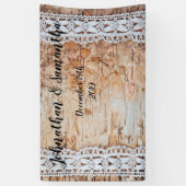 3'x5' Personnalisé Bannière pays grange dentelle e (Vertical)