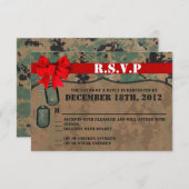 3x5 R.S.V.P. Beantwoorden Kaart Marine DIGITAL PRI (Voorkant / Achterkant)