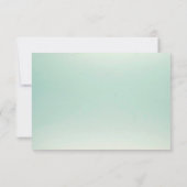 3x5 R.S.V.P. Reply Kaart Frosted Glass Mirror Mode (Achterkant)