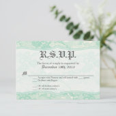 3x5 R.S.V.P. Répondre Carte Pays Dentelle Monnaie (Debout devant)