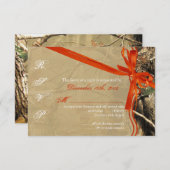 3x5 R.S.V.P. Répondre Chasseurs de cartes Camoflou (Devant / Derrière)