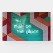 3'x 5'-banner spandoek (Horizontaal)