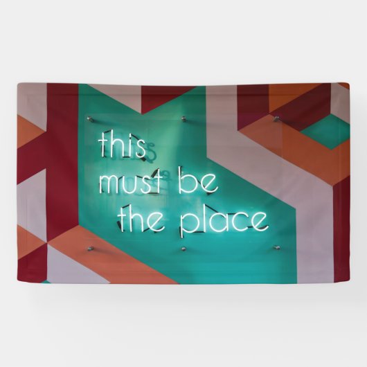 3'x 5'-banner spandoek (Horizontaal)