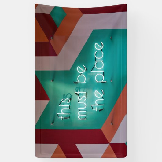 3'x 5'-banner spandoek (Verticaal)