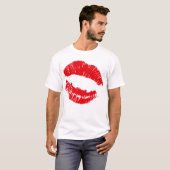 4008 lippen t-shirt (Voorkant volledig)