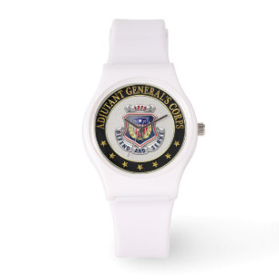 [400] AG Corps Regimental Insignia [3D] Horloge