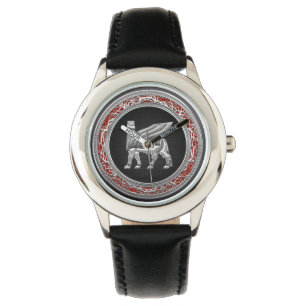 [400] Babylonische scharnieren [zilver] [3D] Horloge