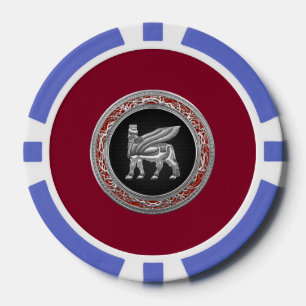 [400] Babylonische scharnieren [zilver] [3D] Pokerchips