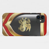 [400] IJslandse draak, Landvætir [Gold] Case-Mate iPhone Case (Achterkant (horizontaal))