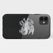 [400] IJslandse draak, Landvætir [Silver] Case-Mate iPhone Case (Achterkant (horizontaal))