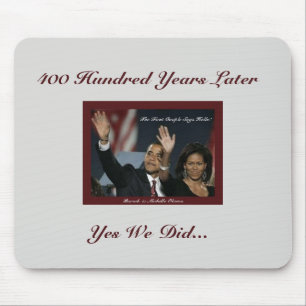 400 jaar Obamas Mousepad Muismat