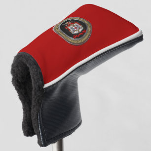 [400] Knachten Templar Coat of Arms Golfheadcover