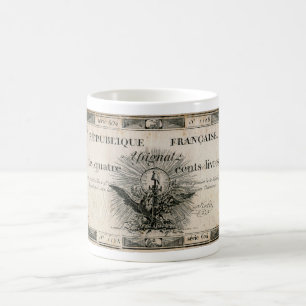 400 Livres French Revolution Assignat Bank Note Koffiemok