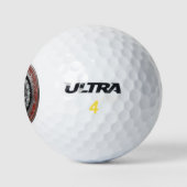 [400] Master Mason - Silver Square & Compass Golfballen (Logo)