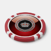 [400] Princess King-Queen Crown [Zilver] Pokerchips (Enkel)