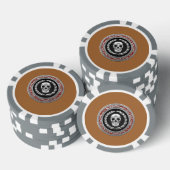 [400] Silver Skull Poker Chips (Opstapeling)