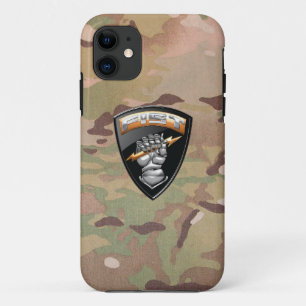 [400] Voorwaarts waarnemer (FIST) [Embleem] iPhone 11 Hoesje