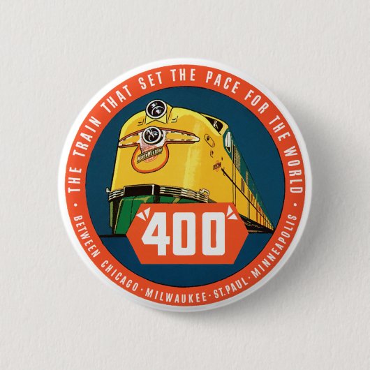 400Trein Ronde Button 5,7 Cm (Voorkant)