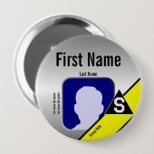 401.2016 Reunion Badge Ronde Button 4,0 Cm (Voorkant /achterkant)