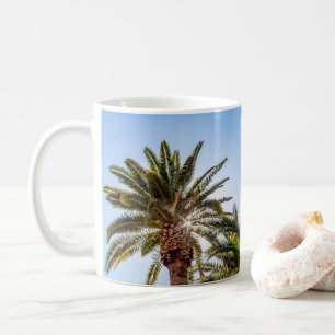 4024-palmboom met Sunburst Coffee Mok