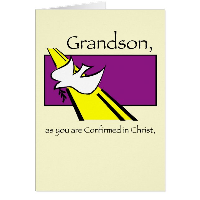 4049 kleinzoon, bevestigd in Christus (Voorkant)