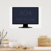 404 Affiche introuvable (Cuisine)