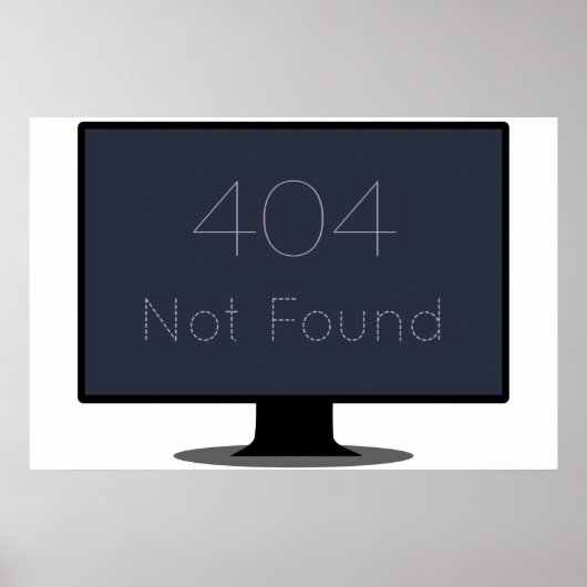 404 Affiche introuvable (Devant)