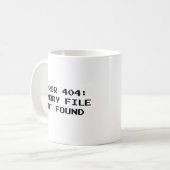 404 Erreur : Fichier mémoire introuvable Mug de ca (Devant gauche)