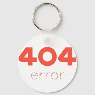 404 fout sleutelhanger