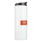 404 fout thermosbeker (Gedraaid links)