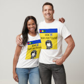 404 hersenen niet gevonden T-shirt (Unisex)